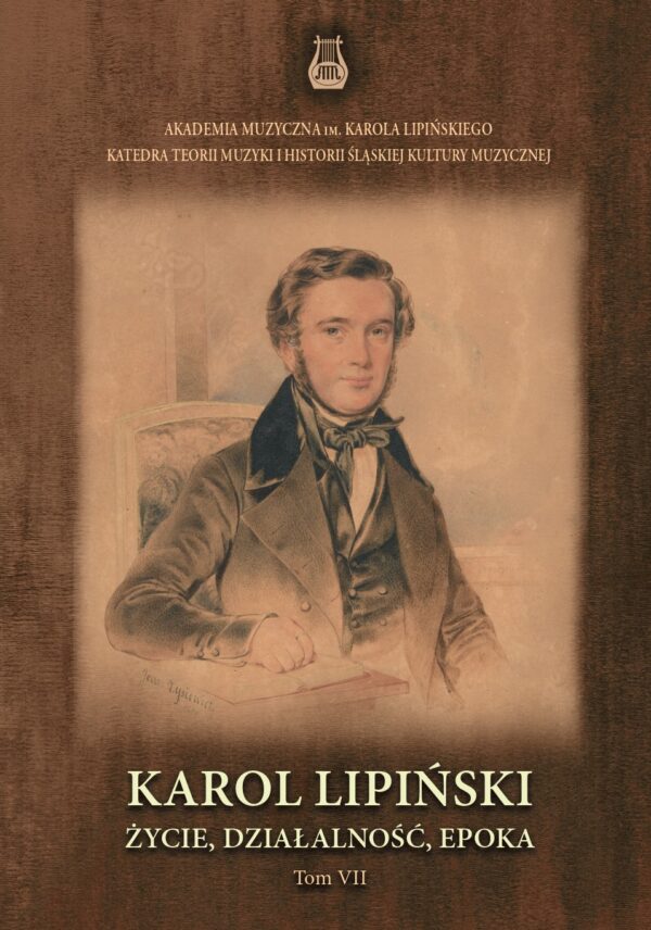 okładka książki z reprodukcją portretu Karola Lipińskiego
