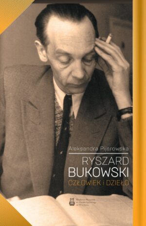 okładka książki z wizerunkiem Ryszarda Bukowskiego