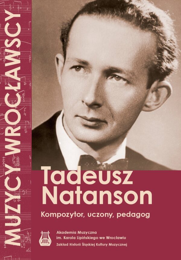 okładka książki z wizerunkiem Tadeusza Natansona